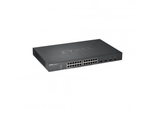 Суич ZYXEL XGS1930-28HP, 28 портов управляем L3, 24x Gigabit, 4x SFP+ порта, PoE ports