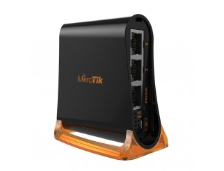 Безжичен Access Point MikroTik HAP mini RB931-2ND, 32MB RAM, 3xLAN, built-in 2.4Ghz 802.11b/g/n, tower case