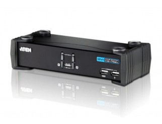 KVMP превключвател, ATEN CS1762A-AT, 2-портов, USB, DVI, Audio
