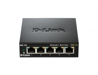 Суич D-Link DGS-105 5 ports метален корпус