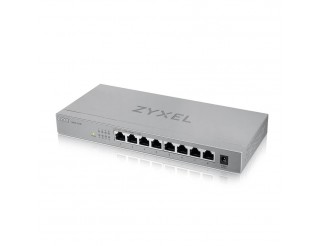 Суич ZyXEL MG-108  8 портов 2,5Gb, неуправляем