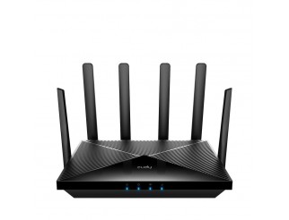 Безжичен рутер Cudy P5, 5G, AX3000, 2.4/5 GHz, 574 - 2402 Mbps, 10/100/1000