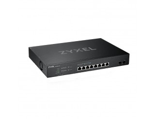 Суич ZYXEL XS1930-10, 8 портов управляем, 10Gb, 2xSFP, за монтаж в шкаф