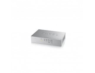 Суич ZYXEL GS-105B v3, 5 портов, Gigabit, метален корпус
