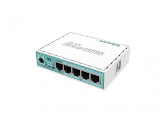 Рутер MiKrotik RB750GR3 HEX, 5 x 10/100/1000 Mbps, PoE, Бял
