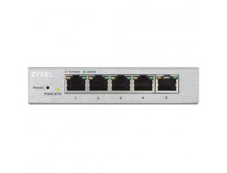 Суич ZyXEL GS-1200-5, 5 портов, Gigabit, webmanaged