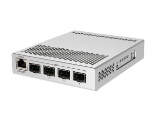 Суич Mikrotik CRS305-1G-4S+IN, 1xGigabit LAN, 4xSFP+ cages