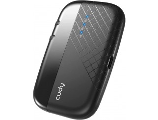 Безжичен рутер Cudy MF4, 4G LTE, 50 Mbps, Черен