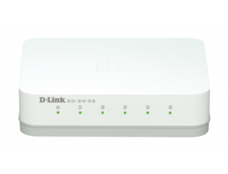 Суич D-Link GO-SW-5G/E, 5 портов 10/100/1000 