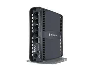 Рутер MikroTik hAP ax2 C52iG-5HaxD2HaxD-TC, 2.4/5GHz, Eternet LAN, Черен