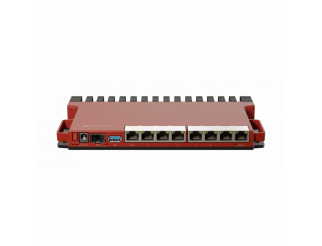 Рутер MikroTik L009UiGS-RM, CPU 800MHz, 12 RAM, 8xGigabit, 1xSFP, USB 3.0