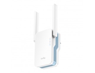 Безжичен усилвател Cudy RE1200, 2.4/5 GHz, 300 - 867 Mbps, 10/100