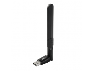 Безжичен адаптер EDIMAX EW-7822UAD, USB, Realtek, 2.4Ghz/5GHz, AC1200, с външна антена