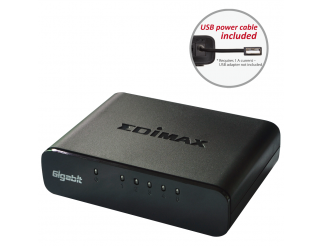 Суич EDIMAX ES-5500G V3, 5 портов, Gigabit