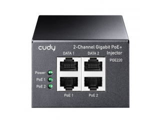 PoE инжектор Cudy POE220, Gigabit PoE+/PoE, 2 x 30W