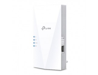Безжичен разширител TP-LINK RE500X, 2.4 / 5 GHz, 1000 Mbps, Бял