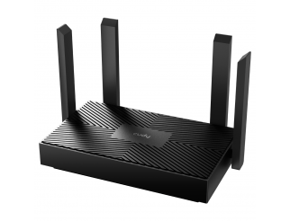 Безжичен рутер Cudy WR1500, AX1500, Gigabit Wi-Fi 6, 4×10/100/1000