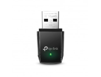 Безжичен адаптер TP-LINK Archer T3U, AC 1300 MU-MIMO, Dual band, USB 3.0, вградена антена