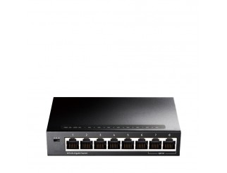 Суич Cudy GS108D, 5 портов, 10/100/1000, Auto-MDI/MDIX, Метален корпус