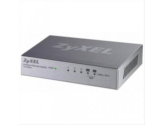Суич 5-портов ZyXEL GS-1200-5HPV2, Web Managed, Gigabit, PoE