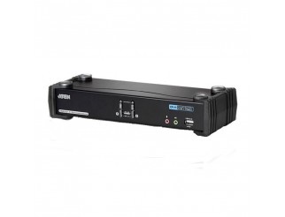 KVMP превключвател ATEN CS1782A 2-портов, USB, DVI Dual Link, CH7.1 Audio