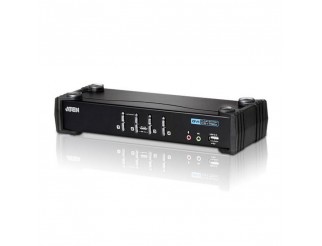 KVMP превключвател, ATEN CS1764A-AT, 4-портов, USB, DVI, Audio