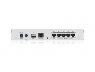 Защитна стена ZYXEL USG FLEX 100, 10/100/1000, 4x LAN/DMZ, 1x WAN, 1xSFP, 1xUSB, без лиценз