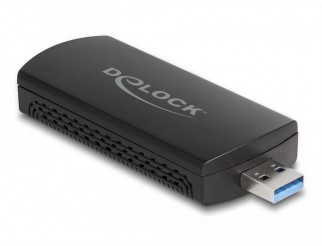 USB адаптер Delock AX1800, Wi-Fi 6, Dual Band WLAN (1201 + 574 Mbps)