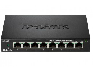 Мрежов суич D-LINK DES-108 8-Port Unmanaged