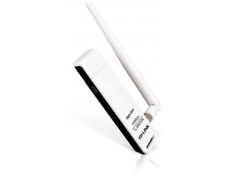 Безжична мрежова карта TP-LINK TL-WN722N безжичен N USB адаптер
