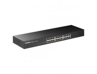 Суич EDIMAX GS-1026, 24x Gigabit  2х SFP
