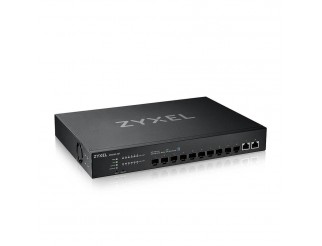 Суич ZyXEL XS1930-12F 10-портов 10GbE SFP + 2x10Gb RJ-45 порта смарт управляем