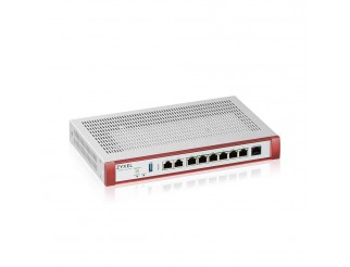 Защитна стена ZYXEL USG FLEX 200H 2x2.5Gbps 6x1Gbps, 1xUSB, без лиценз