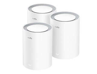Безжична Mesh система Cudy AX1800, 3 - Pack, 2.4/5 GHz, 574 - 1201 Mbps