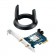 Безжичен PCI Express адаптер ASUS PCE-AC55BT B1, AC1200 Dual-band, Bluetooth 4.2